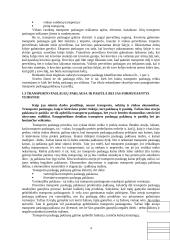 Transporto paslaugos vystymo svarba Lietuvos ūkiui 4 puslapis