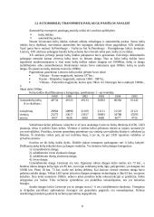 Transporto paslaugos vystymo svarba Lietuvos ūkiui 8 puslapis