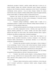 Transporto sistema: bendras teorinis vertinimas 6 puslapis