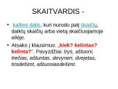 Apie skaitvardį 2 puslapis