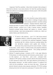 Triple Play paslaugos dedamųjų analizė 5 puslapis