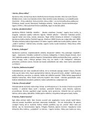 Dievų miškas - pirmi 10 skyrių