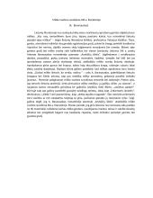 Miško svarbos suvokimas XIX a. literatūroje