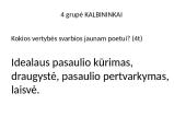 Mickevičius ir "Odė jaunystei" 12 puslapis