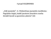 Mickevičius ir "Odė jaunystei" 13 puslapis
