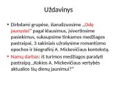 Mickevičius ir "Odė jaunystei" 4 puslapis