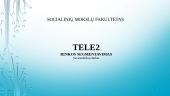 Tele2 rinkos segmentavimas 