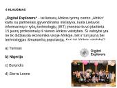 Afrika: kokią partnerystę kuriame su jos šalimis? 17 puslapis