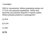 Afrika: kokią partnerystę kuriame su jos šalimis? 18 puslapis