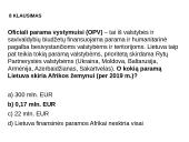 Afrika: kokią partnerystę kuriame su jos šalimis? 19 puslapis