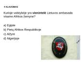 Afrika: kokią partnerystę kuriame su jos šalimis? 6 puslapis