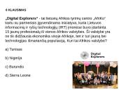 Afrika: kokią partnerystę kuriame su jos šalimis? 8 puslapis