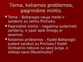 Knygos pristatymas Kazys Boruta ,,Baltaragio malūnas” 4 puslapis