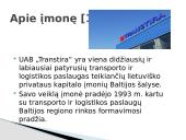 UAB „Transtira“ įmonės pristatymas 2 puslapis