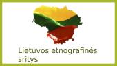 Lietuvos etnografinės sritys