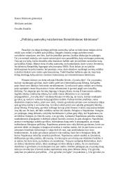 Politinių santvarkų vaizdavimas literatūriniuose kūriniuose