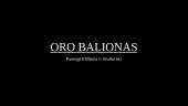 Oro balionas
