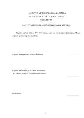 Veikliųjų dalių panaudojimas jogurtų gamyboje  2 puslapis