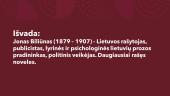Jonas Biliūnas. Biografija, kūryba 11 puslapis