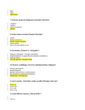 Literatūros testas 2 puslapis