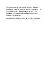 Paskutinio skambucio testamentas desimtokams 3 puslapis