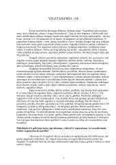 Vegetarizmas ir sveikata 7 puslapis