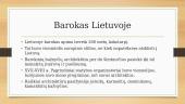 Barokas Lietuvoje pristatymas 3 puslapis