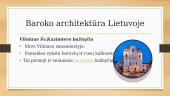 Barokas Lietuvoje pristatymas 8 puslapis