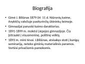 Jonas Biliūnas 1879-1907  2 puslapis