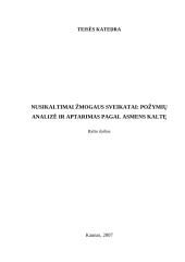Nusikaltimai žmogaus sveikatai 1 puslapis