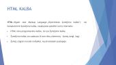 Tinklalapių kūrimas HTML kalba 2 puslapis