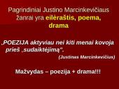 Justino Marcinkevičiaus „Mažvydas“ 2 puslapis