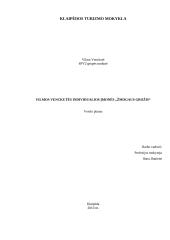 Verslo planas: IĮ "Žmogaus grožis"