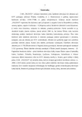 Verslo planas: kabelinė televizija UAB "Telesat" 3 puslapis