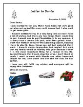 Letter to Santa
