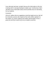 A proposal: Website improvements  2 puslapis