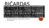 Ričardas Gavelis 2 puslapis