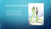 Pasaka "Eglė žalčių karalienė" 11 puslapis