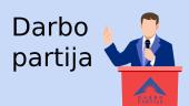 Darbo partija pristatymas