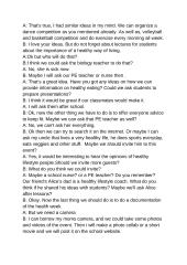 Dialogue traditional Health Week 2 puslapis