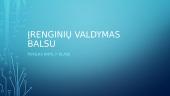 Įrenginių valdymas balsu