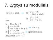 Skyriaus apie lygtis kartojimas 18 puslapis
