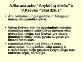 Keliais aspektais aptariamas “Anykščių šilelis”? 14 puslapis