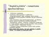Keliais aspektais aptariamas “Anykščių šilelis”? 5 puslapis