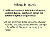 Keliais aspektais aptariamas “Anykščių šilelis”? 8 puslapis