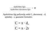 Apskritimo ir jo lanko ilgis 4 puslapis