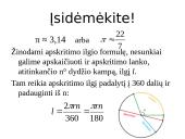 Apskritimo ir jo lanko ilgis 5 puslapis