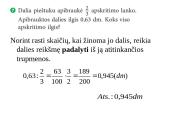 Apskritimo ir jo lanko ilgis 8 puslapis