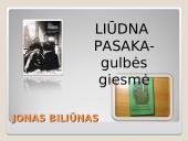 Liūdna pasaka - gulbės giesmė 