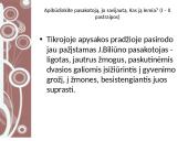 J. Biliūno apysaka „Liūdna pasaka“ - Lietuvos istorijos liudijimas 5 puslapis